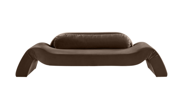 Meridian Furniture Austin Velvet Fabric Upholstered Sofa