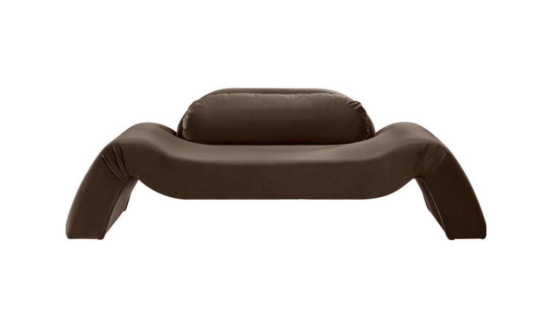 Meridian Furniture Austin Velvet Upholstered Fabric Loveseat