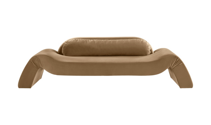 Meridian Furniture Austin Velvet Fabric Upholstered Sofa
