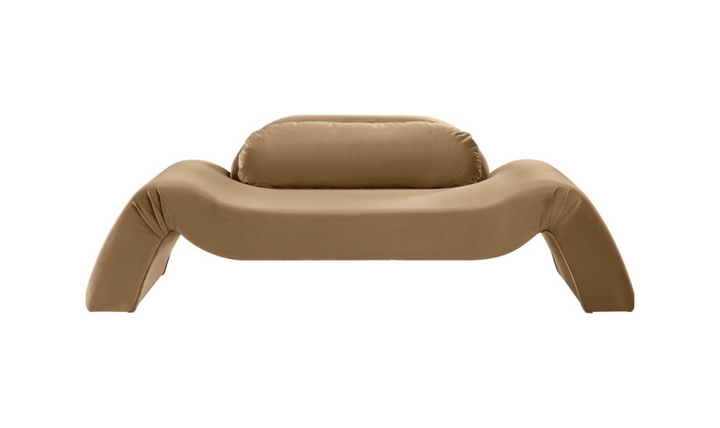 Meridian Furniture Austin Velvet Upholstered Fabric Loveseat