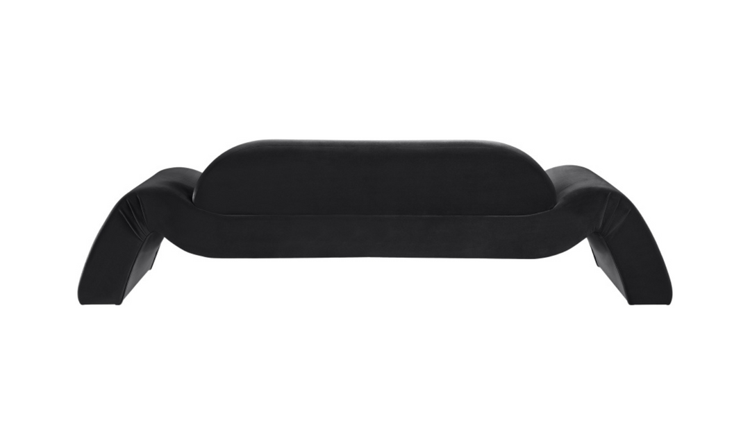 Meridian Furniture Austin Velvet Fabric Upholstered Sofa