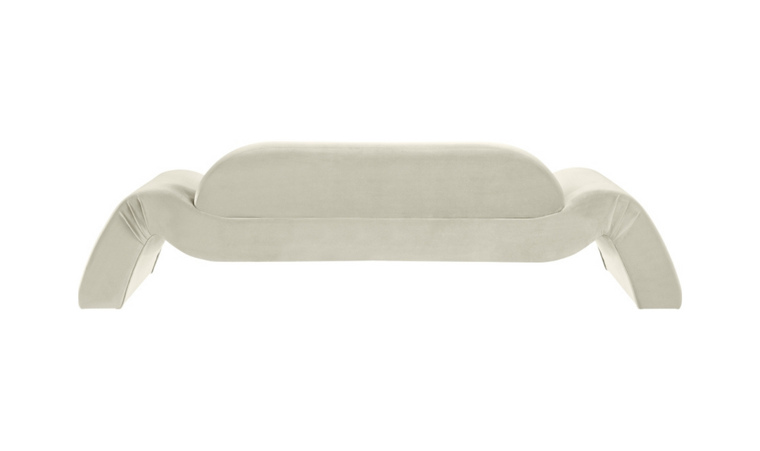 Meridian Furniture Austin Velvet Fabric Upholstered Sofa