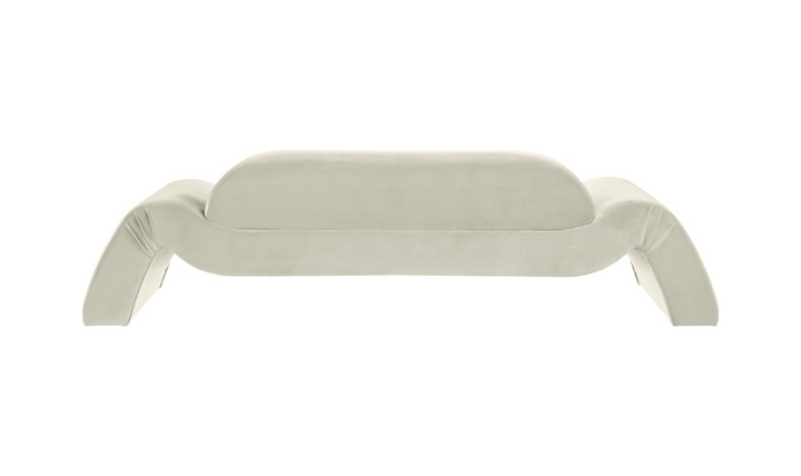 Meridian Furniture Austin Velvet Fabric Upholstered Sofa