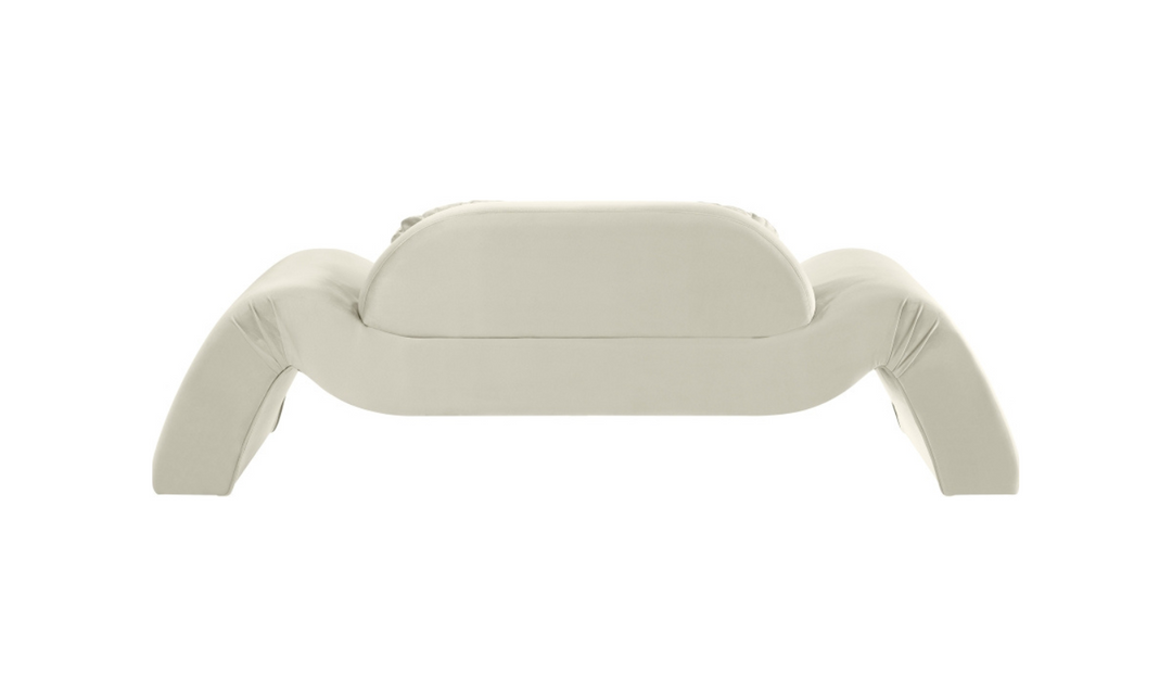 Meridian Furniture Austin Velvet Upholstered Fabric Loveseat