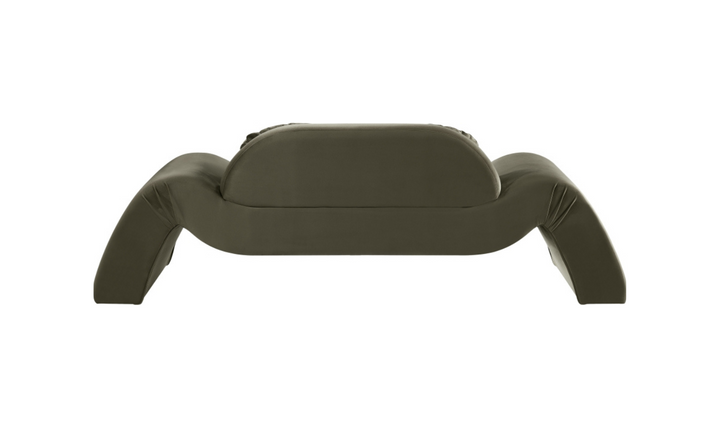 Meridian Furniture Austin Velvet Upholstered Fabric Loveseat