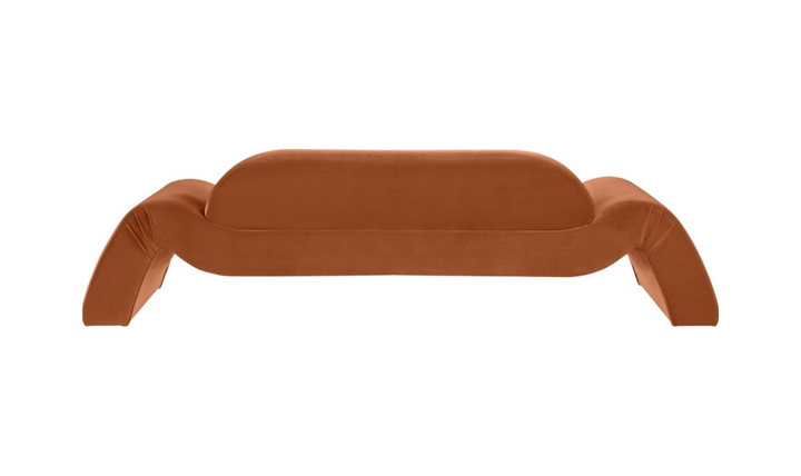 Meridian Furniture Austin Velvet Fabric Upholstered Sofa