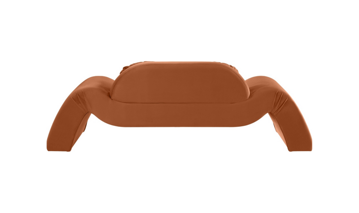 Meridian Furniture Austin Velvet Upholstered Fabric Loveseat