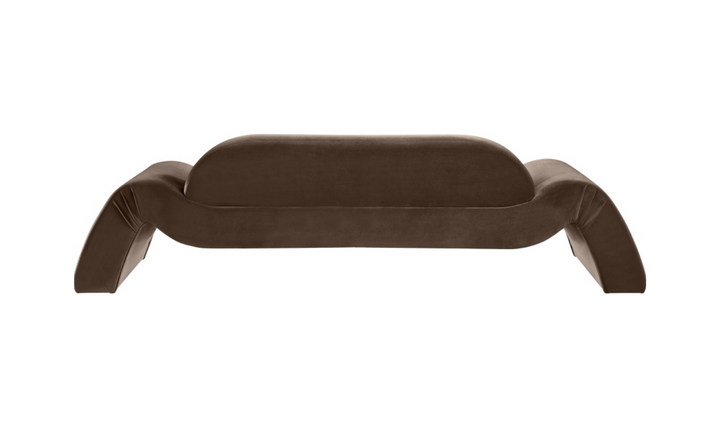 Meridian Furniture Austin Velvet Fabric Upholstered Sofa