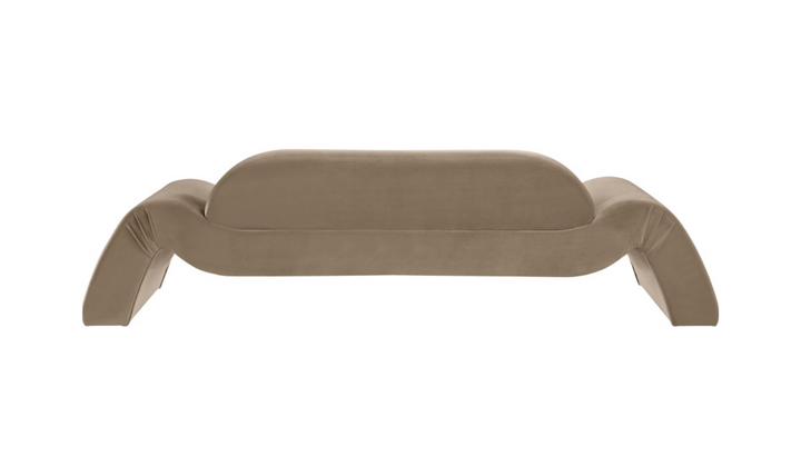Meridian Furniture Austin Velvet Fabric Upholstered Sofa