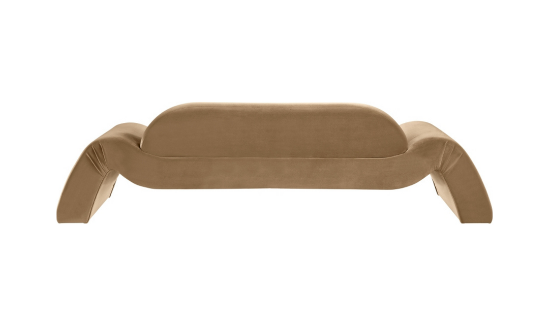 Meridian Furniture Austin Velvet Fabric Upholstered Sofa