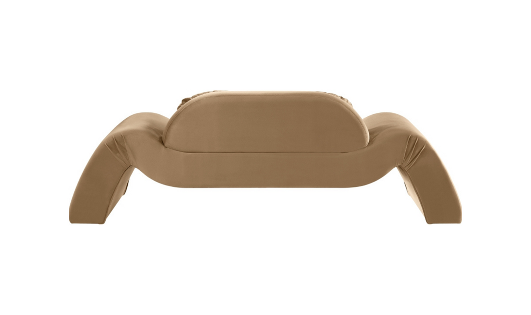 Meridian Furniture Austin Velvet Upholstered Fabric Loveseat
