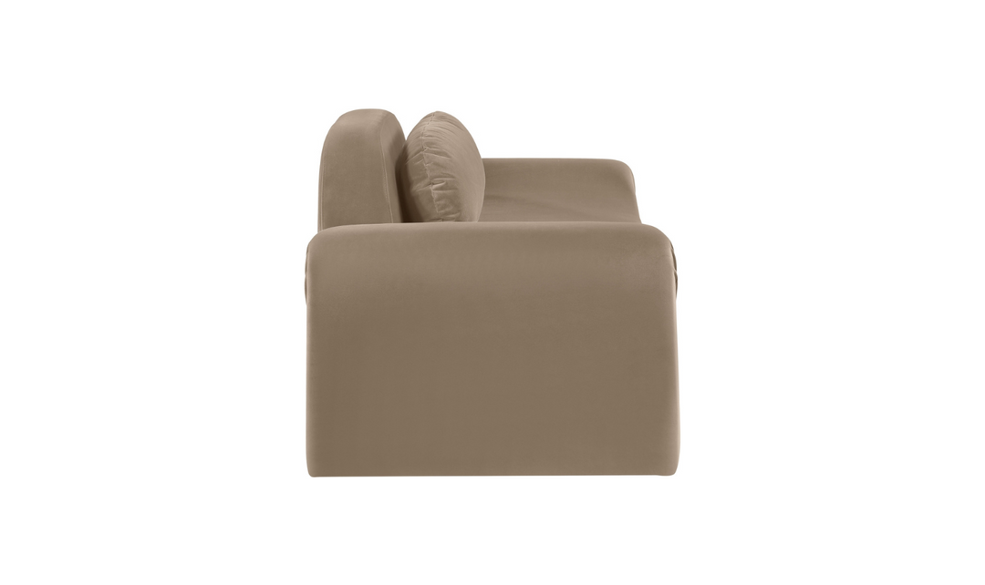 Meridian Furniture Austin Velvet Upholstered Fabric Loveseat
