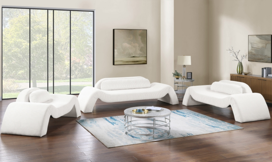 Meridian Furniture Austin Corduroy Fabric Upholstered Loveseat-jennifer furniture