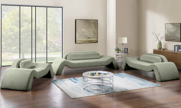 Meridian Furniture Austin Corduroy Fabric Upholstered Loveseat-jennifer furniture