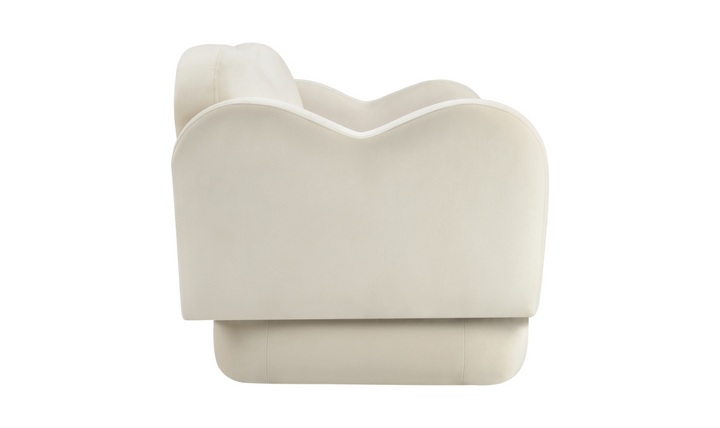 Meridian Furniture Bloom Velvet Upholstered Loveseat Sofa-Jennifer furniture