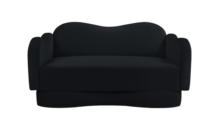 Meridian Furniture Bloom Velvet Upholstered Loveseat Sofa-Jennifer furniture