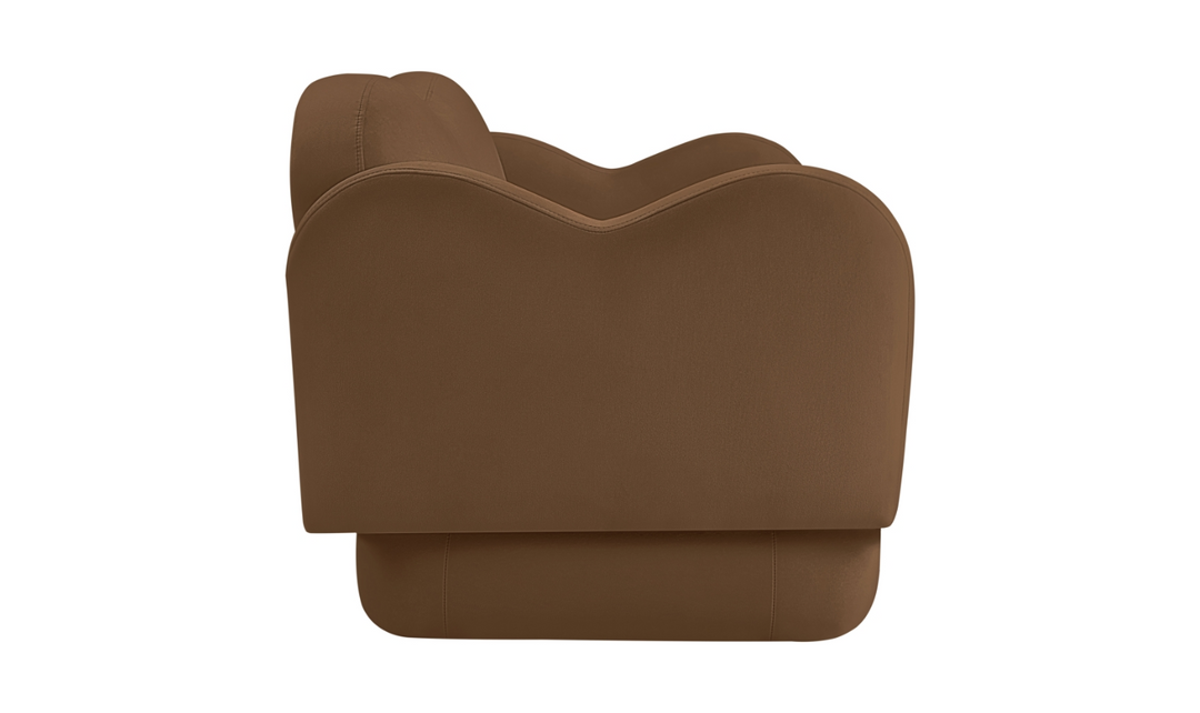 Meridian Furniture Bloom Velvet Upholstered Loveseat Sofa