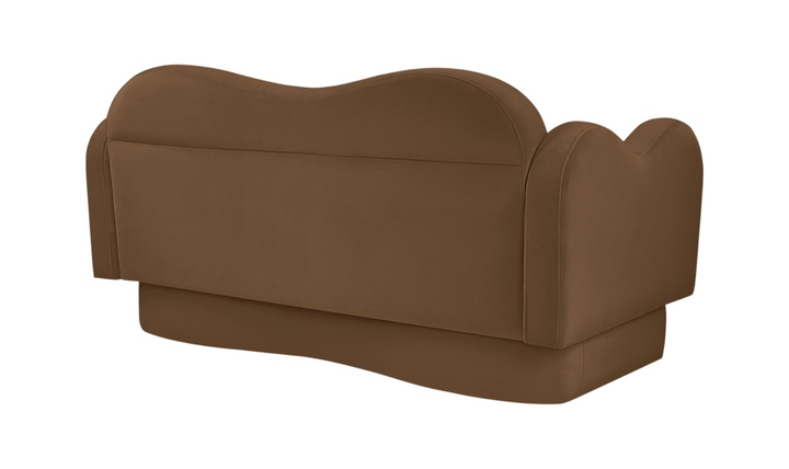 Meridian Furniture Bloom Velvet Upholstered Loveseat Sofa