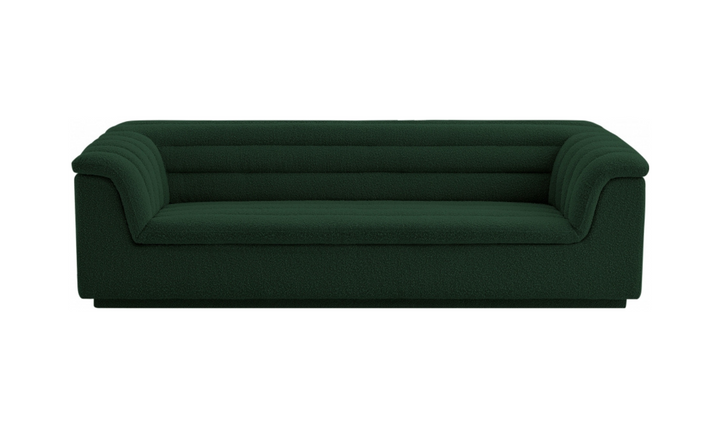 Meridian Furniture Cascade Boucle Fabric Upholstered Sofa-jennifer furniture