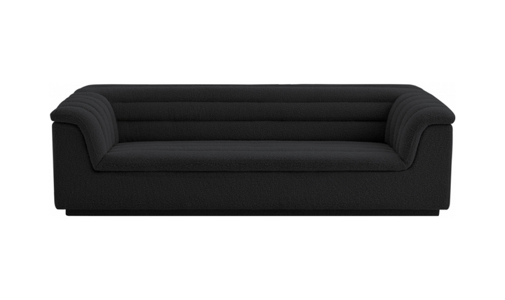 Meridian Furniture Cascade Boucle Fabric Upholstered Sofa