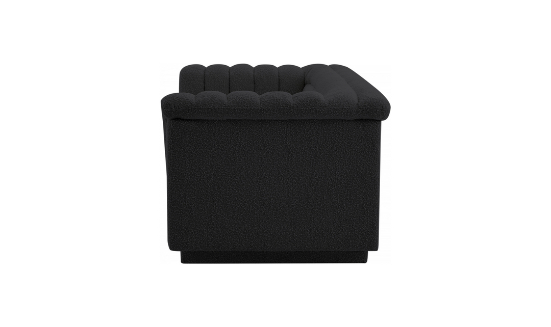 Meridian Furniture Cascade Boucle Fabric Upholstered Sofa