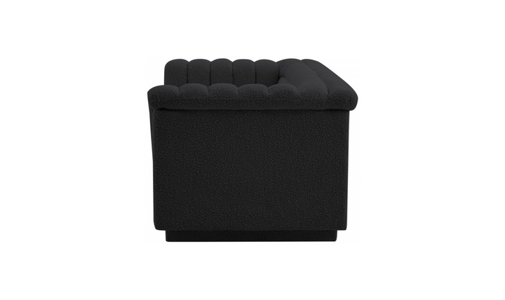 Meridian Furniture Cascade Boucle Fabric Upholstered Sofa