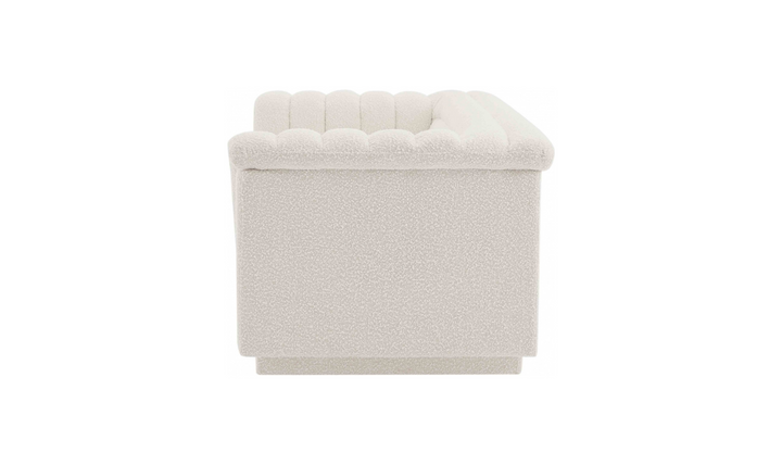 Meridian Furniture Cascade Boucle Fabric Upholstered Sofa