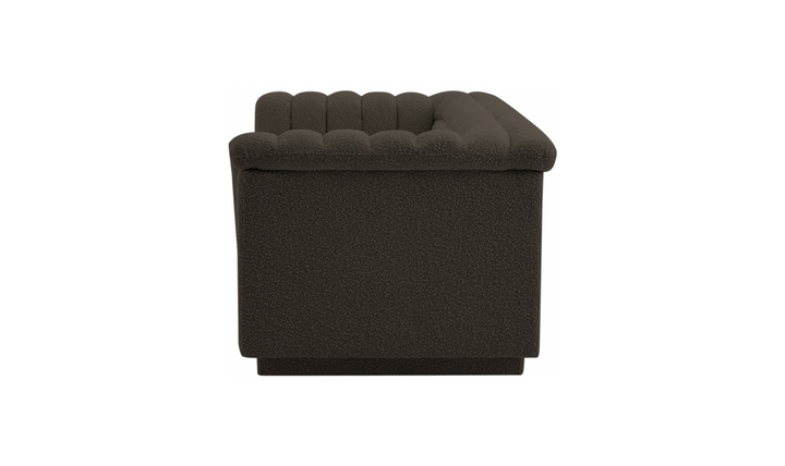 Meridian Furniture Cascade Boucle Fabric Upholstered Sofa