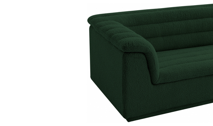 Meridian Furniture Cascade Boucle Fabric Upholstered Sofa