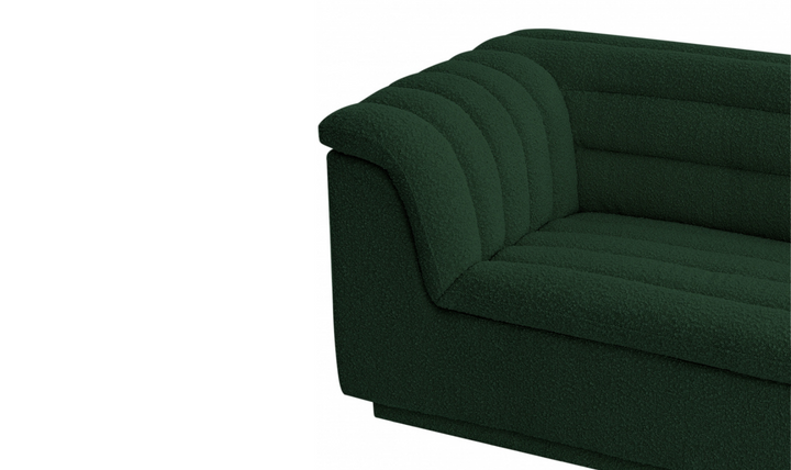 Meridian Furniture Cascade Boucle Fabric Upholstered Sofa