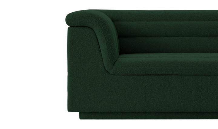 Meridian Furniture Cascade Boucle Fabric Upholstered Sofa