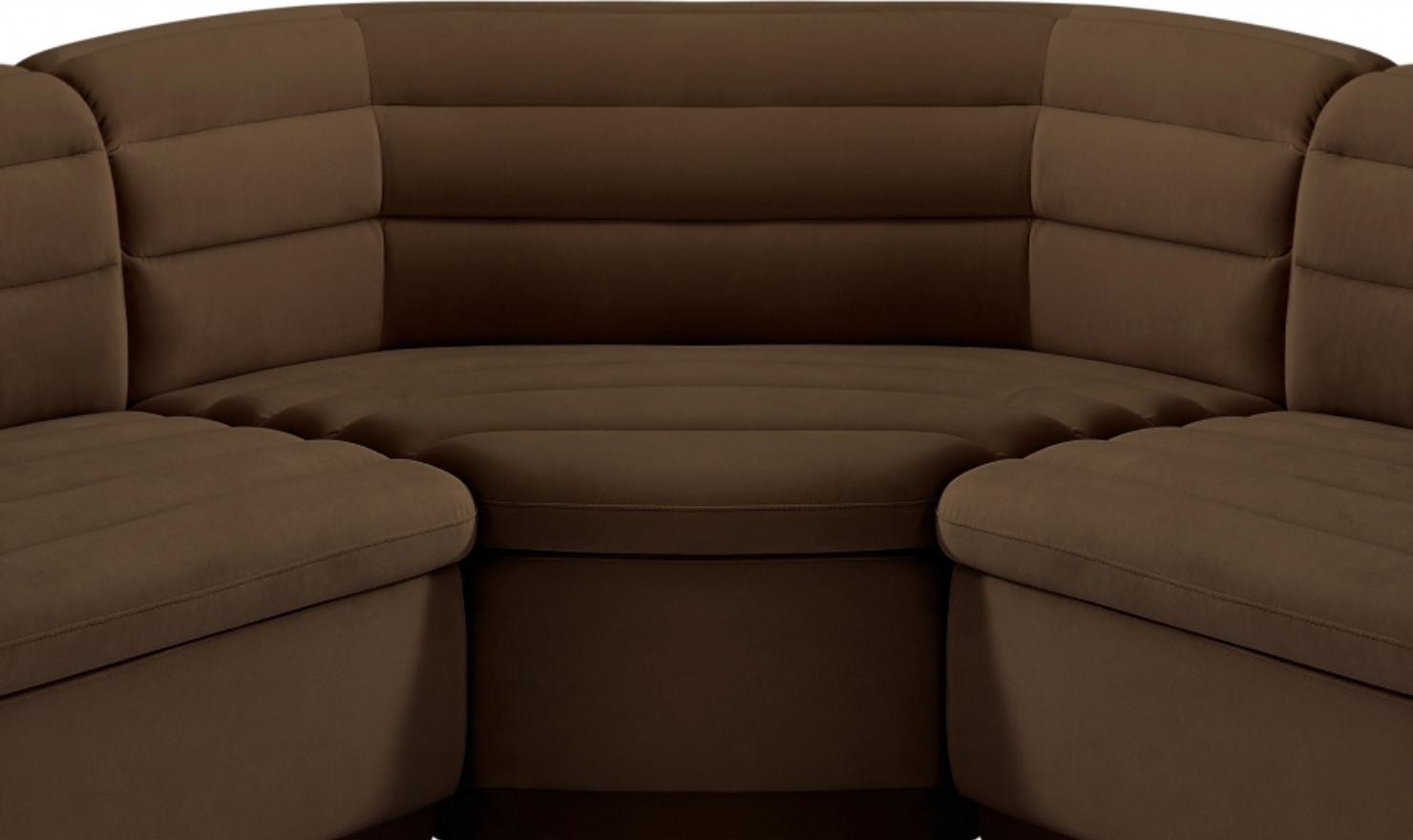 Meridian Furniture Cascade Velvet Upholstered Modular Sectional Sofa