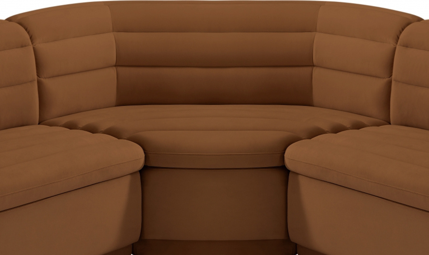 Meridian Furniture Cascade Velvet Upholstered Modular Sectional Sofa
