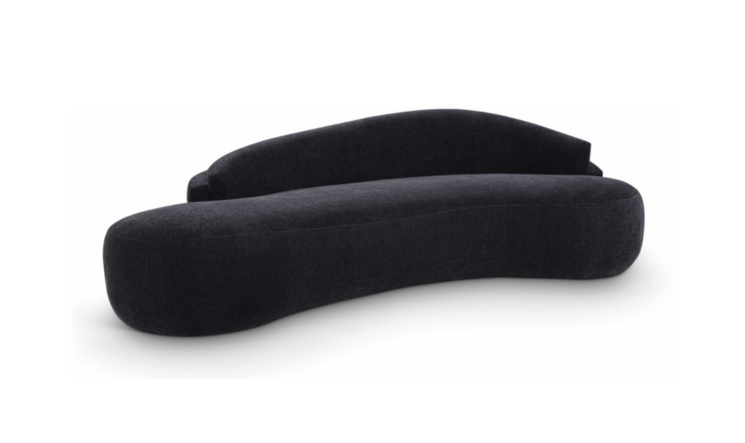 Meridian Furniture Caspian Chenille Fabric Upholstered Sofa