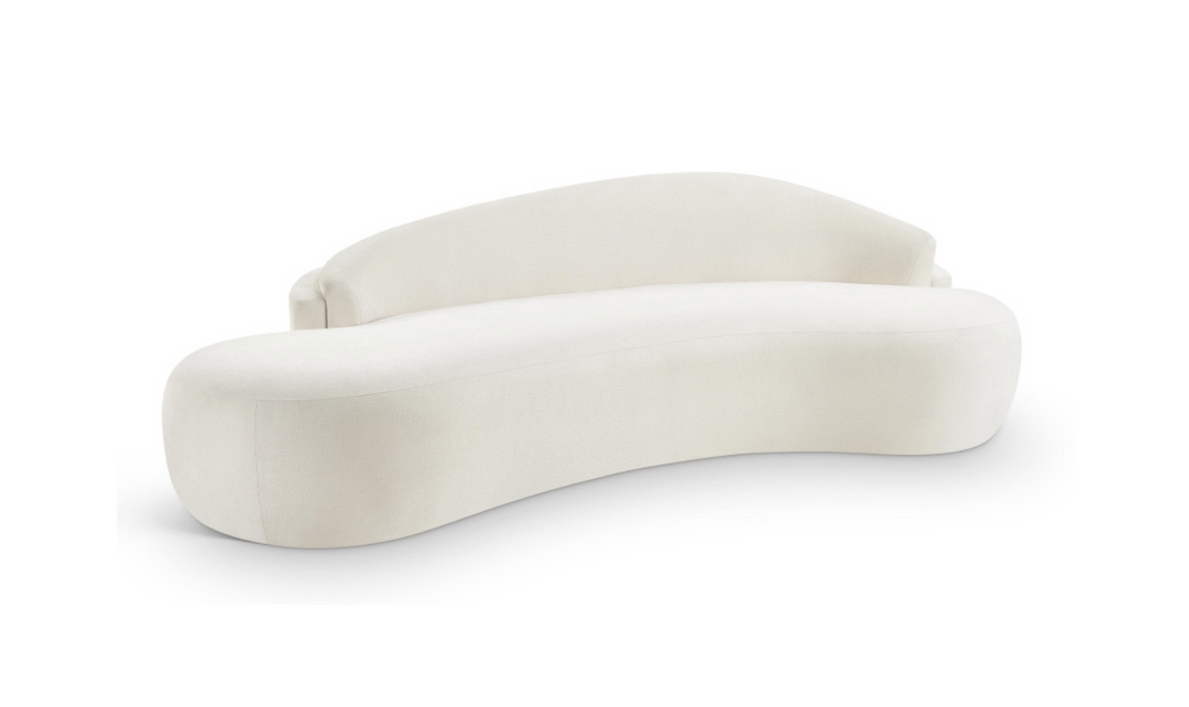 Meridian Furniture Caspian Chenille Fabric Upholstered Sofa
