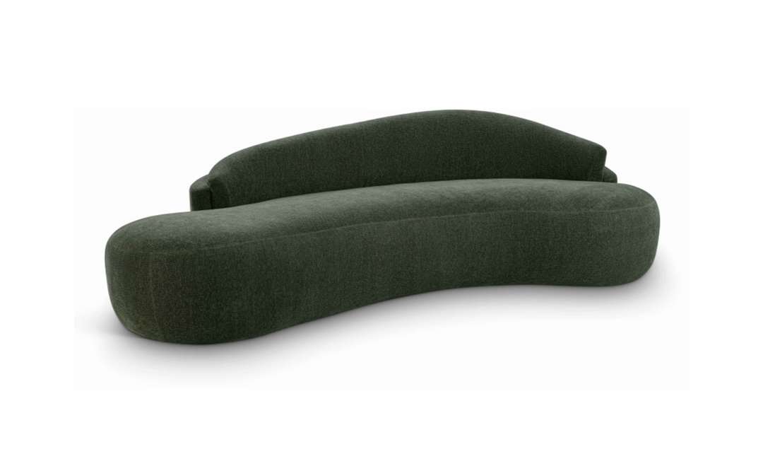 Meridian Furniture Caspian Chenille Fabric Upholstered Sofa