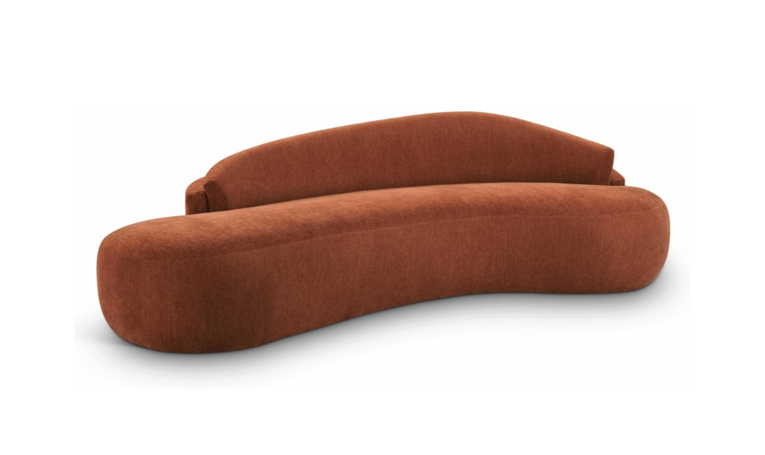 Meridian Furniture Caspian Chenille Fabric Upholstered Sofa