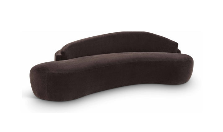 Meridian Furniture Caspian Chenille Fabric Upholstered Sofa