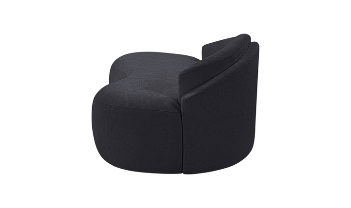 Meridian Furniture Caspian Chenille Fabric Upholstered Loveseat