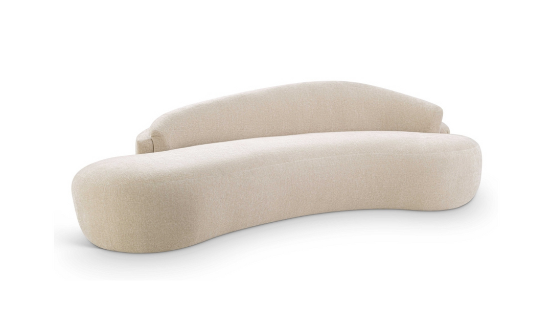 Meridian Furniture Caspian Chenille Fabric Upholstered Sofa