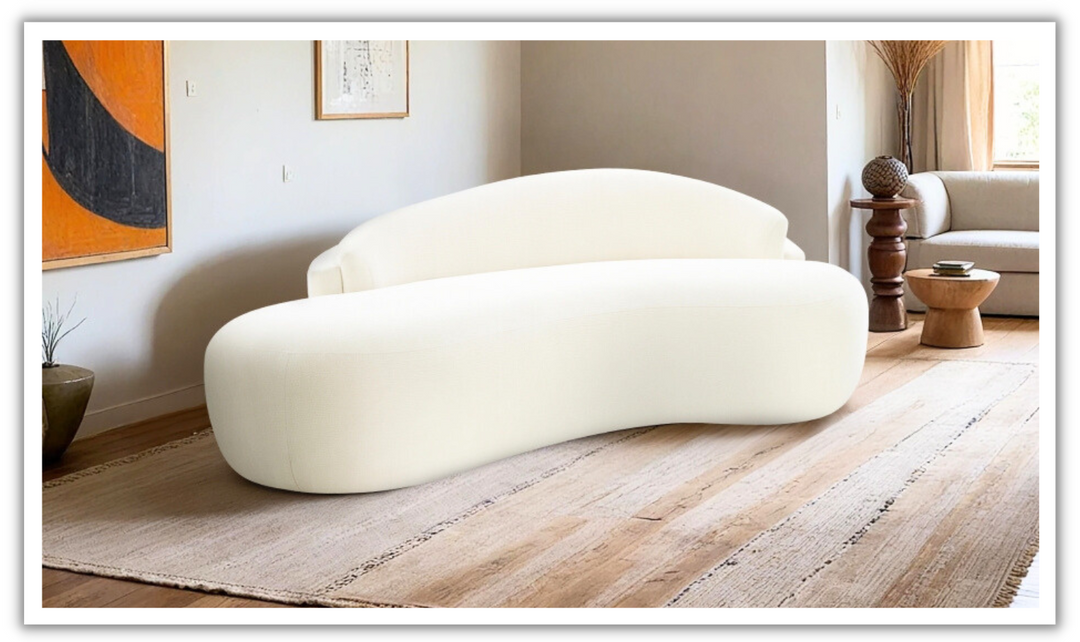 Meridian Furniture Caspian Chenille Fabric Upholstered Loveseat-jennifer furniture