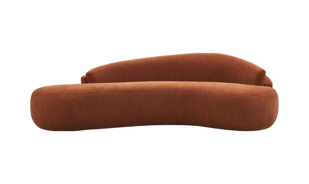 Meridian Furniture Caspian Chenille Fabric Upholstered Sofa