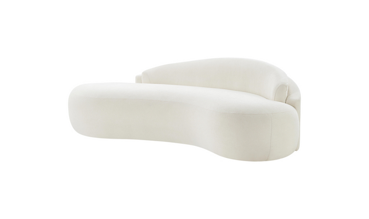 Meridian Furniture Caspian Chenille Fabric Upholstered Loveseat