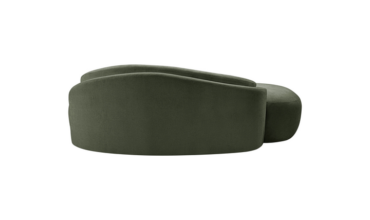 Meridian Furniture Caspian Chenille Fabric Upholstered Loveseat