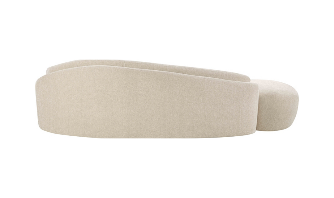 Meridian Furniture Caspian Chenille Fabric Upholstered Sofa