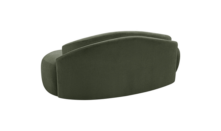 Meridian Furniture Caspian Chenille Fabric Upholstered Loveseat