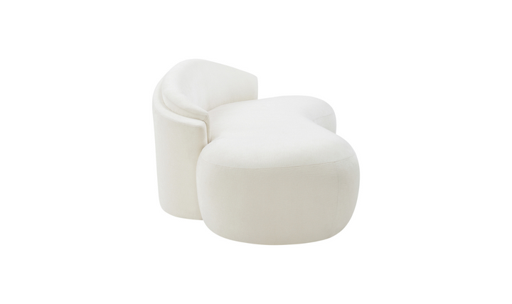 Meridian Furniture Caspian Chenille Fabric Upholstered Sofa