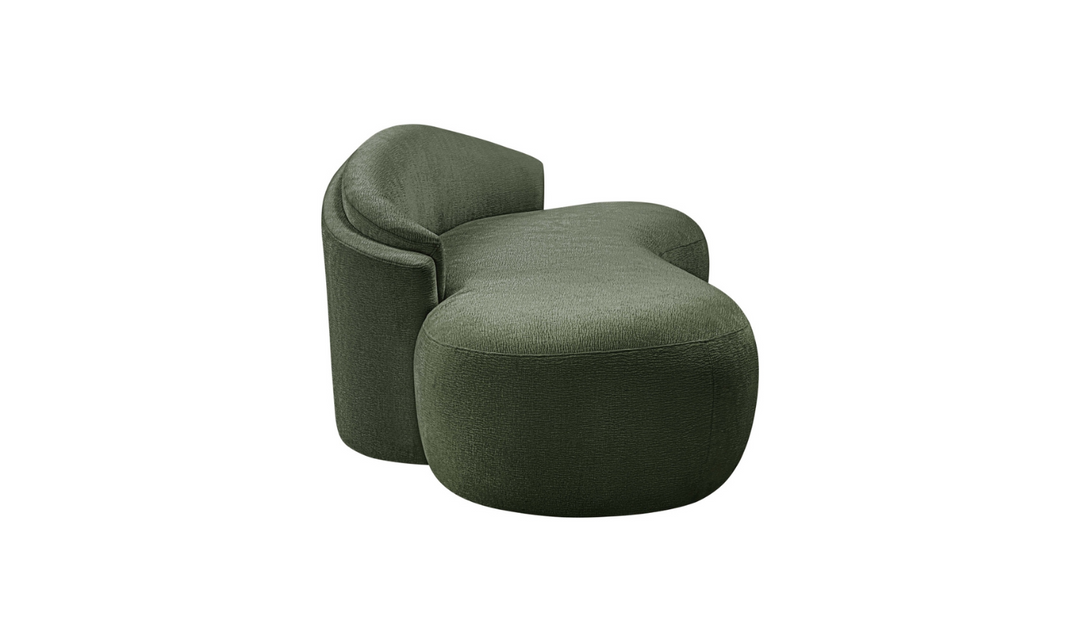 Meridian Furniture Caspian Chenille Fabric Upholstered Sofa