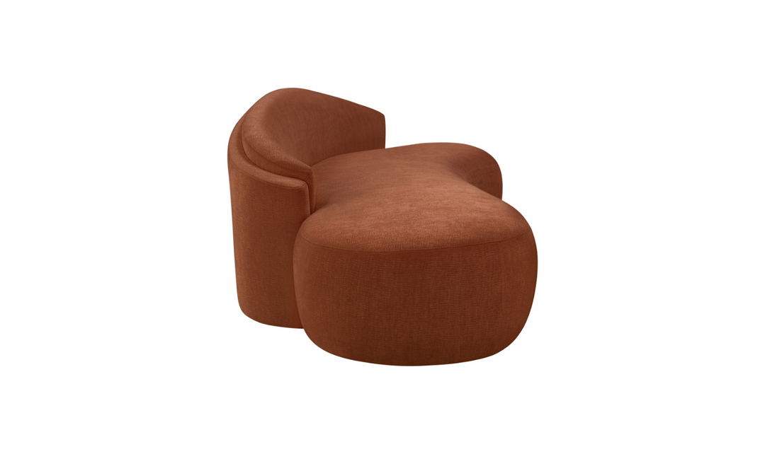 Meridian Furniture Caspian Chenille Fabric Upholstered Sofa