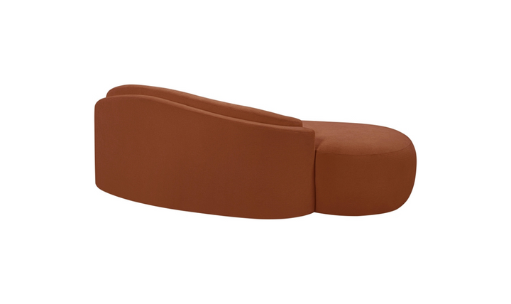 Meridian Furniture Caspian Chenille Fabric Upholstered Loveseat